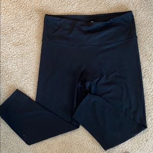 Cropped Black Leggings